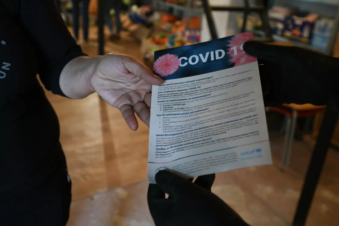 Листовка със съвети по време на COVID-19