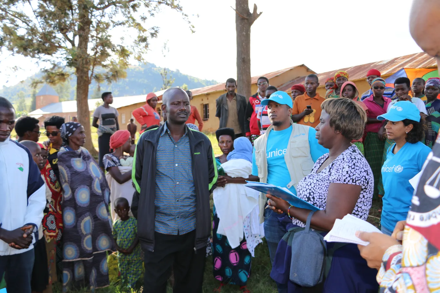 Le gouvernement et l&rsquo;UNICEF appr&eacute;cient les interventions sur le terrain