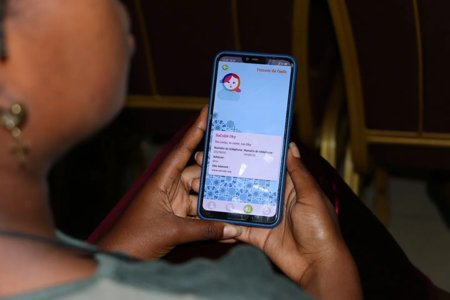 "Oky", an application co-created with girls and for girls