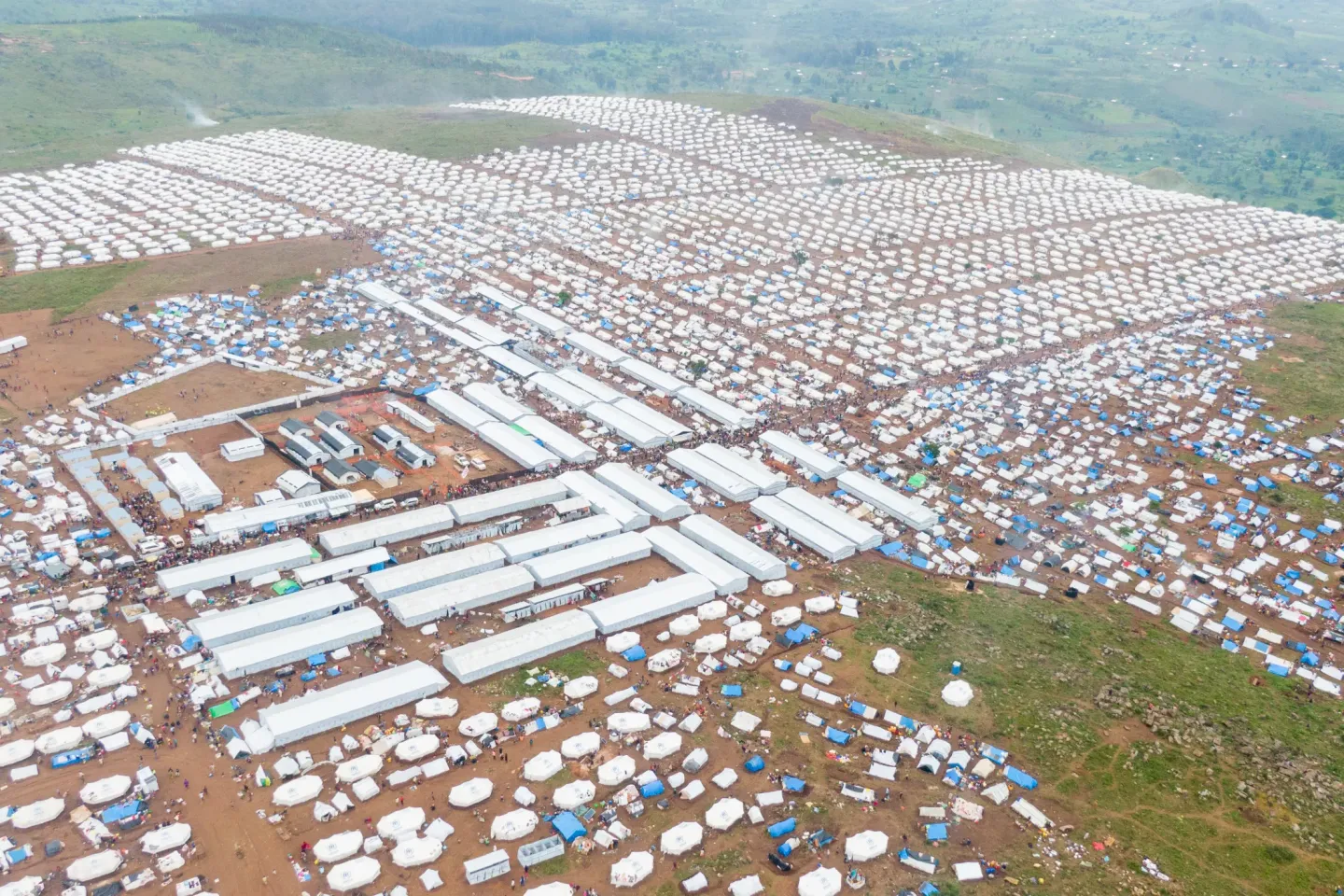 Aerial view of the Busuma site.