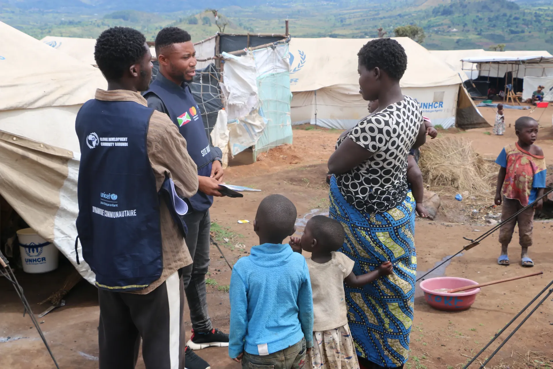 Home visits by community health workers to collect health data and identify cases with suspicious symptoms. 