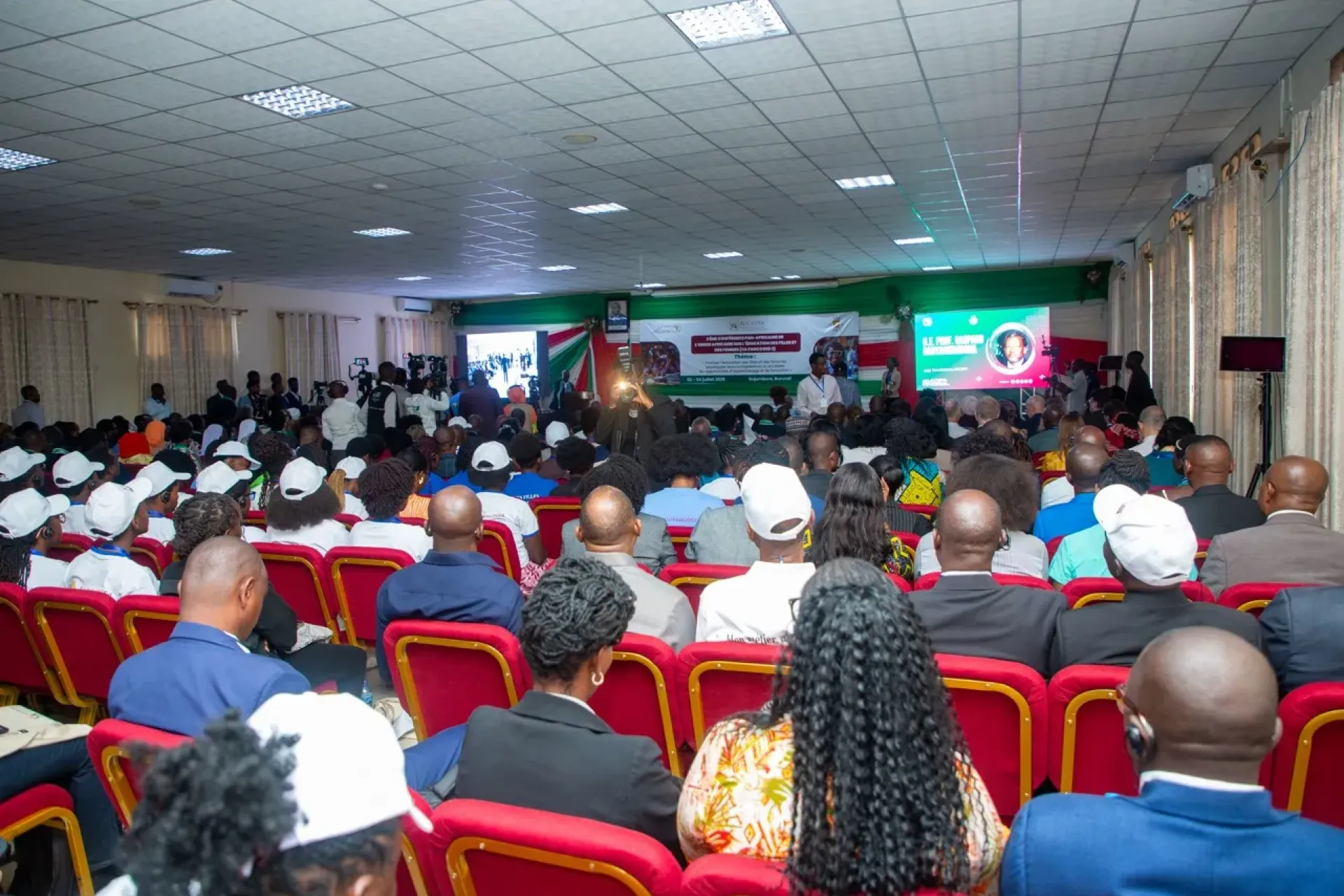 The opening ceremony of the Second Pan-African Conference on Girls&rsquo; and Women&rsquo;s Education (PANCOGEd2)