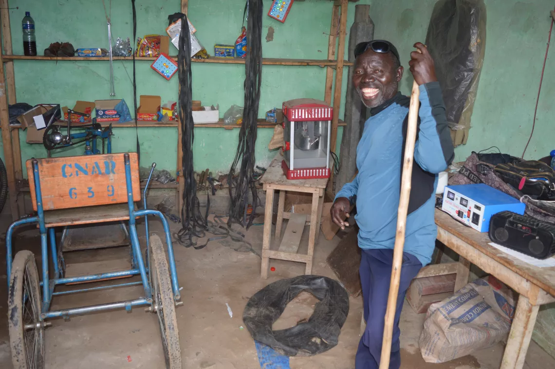 Ororo, 59, lives in Gatumba and is a beneficiary of the solidarity group