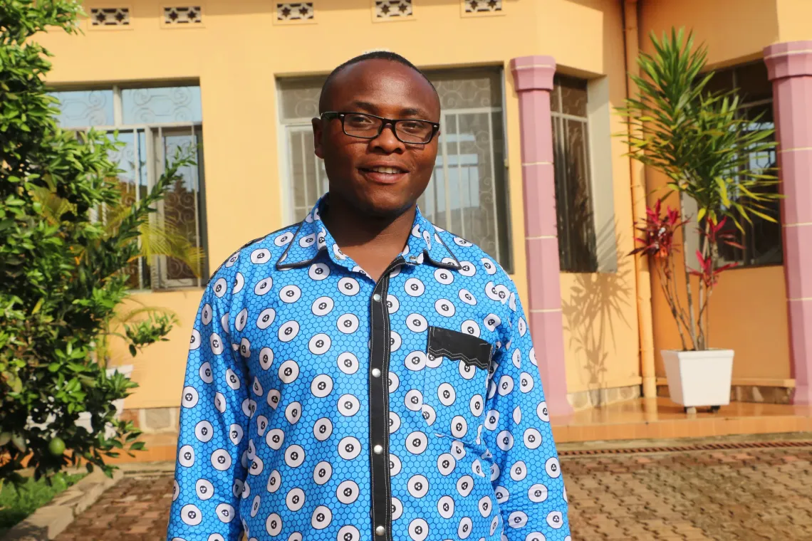  Dionise Irankunda, pr&eacute;sident du Forum des jeunes de Ruyigi