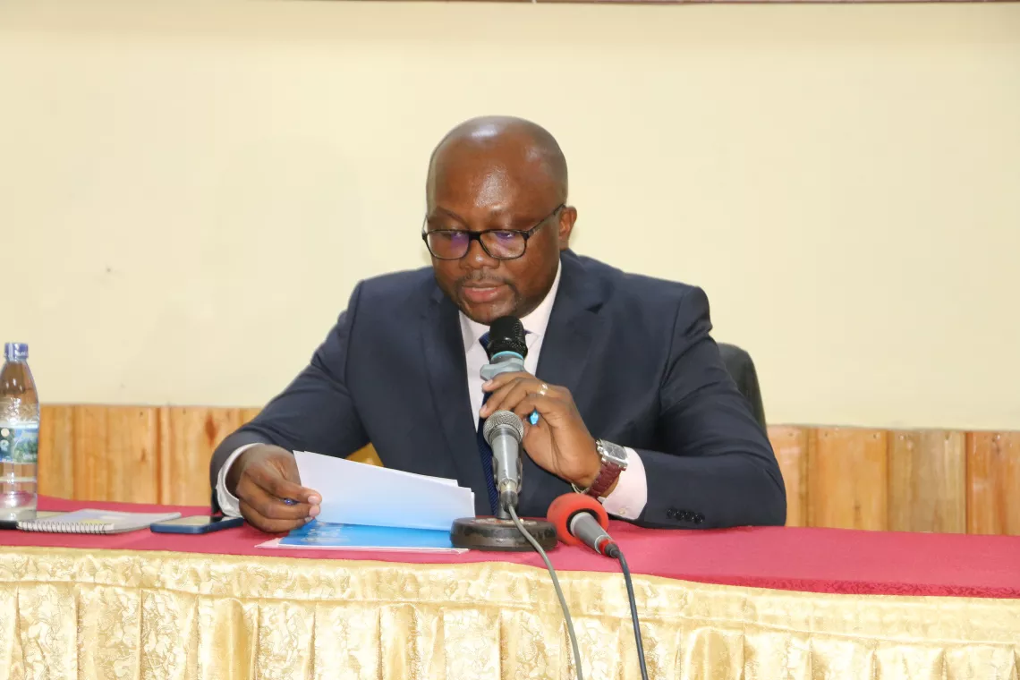 Albert EWODO EKANI Chef de la section des politiques sociales &agrave; l'UNICEF BURUNDI