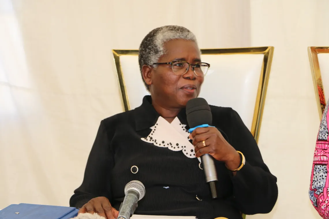  Dr Lydwine Baradandikanya, ministre de la Sant&eacute; Publique   