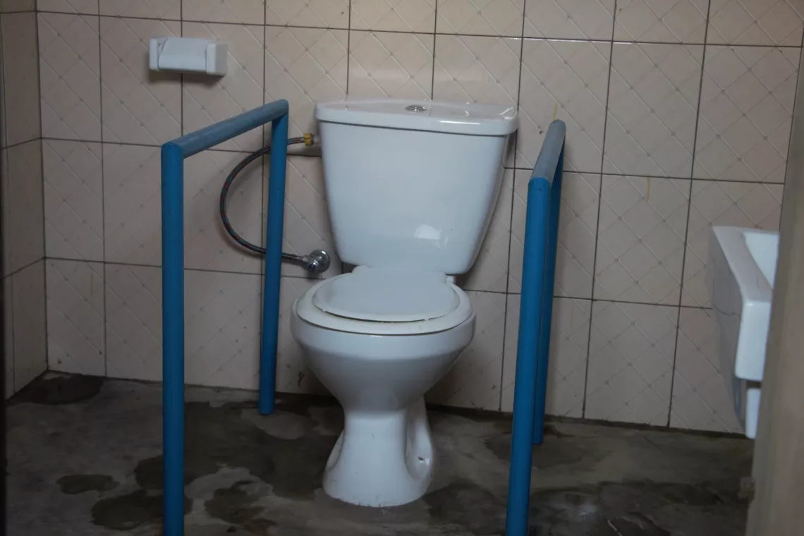 specific latrines for children living with disabilities