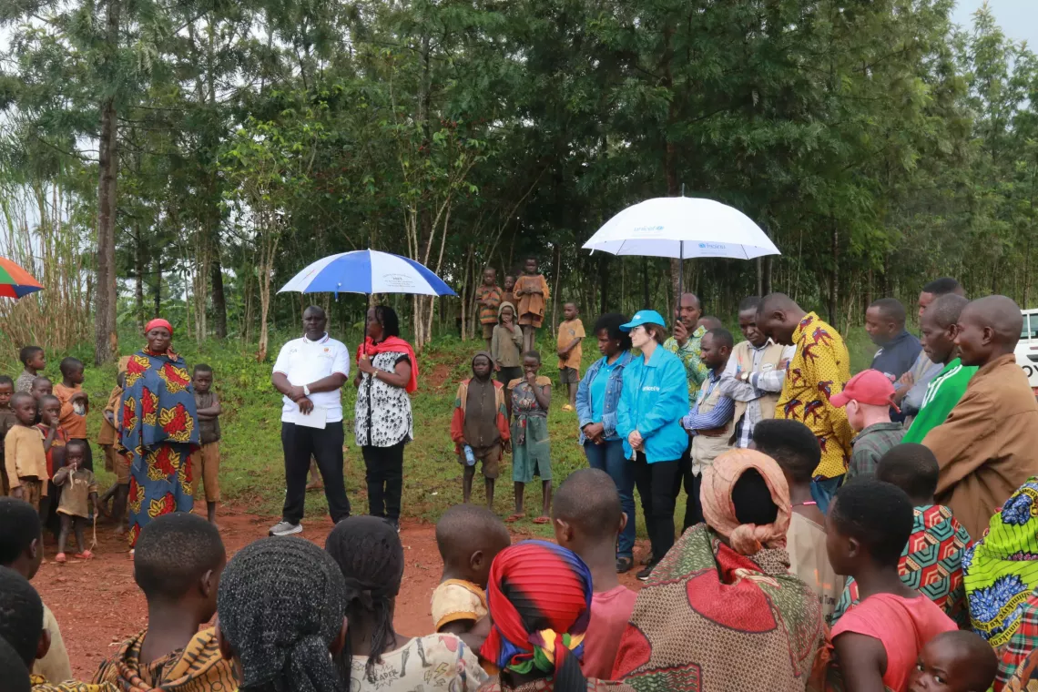 T&eacute;moignages du groupe de solidarit&eacute;/AVEC &laquo; Dufashanye &raquo; sur la colline de Bubezi, Kayanza.