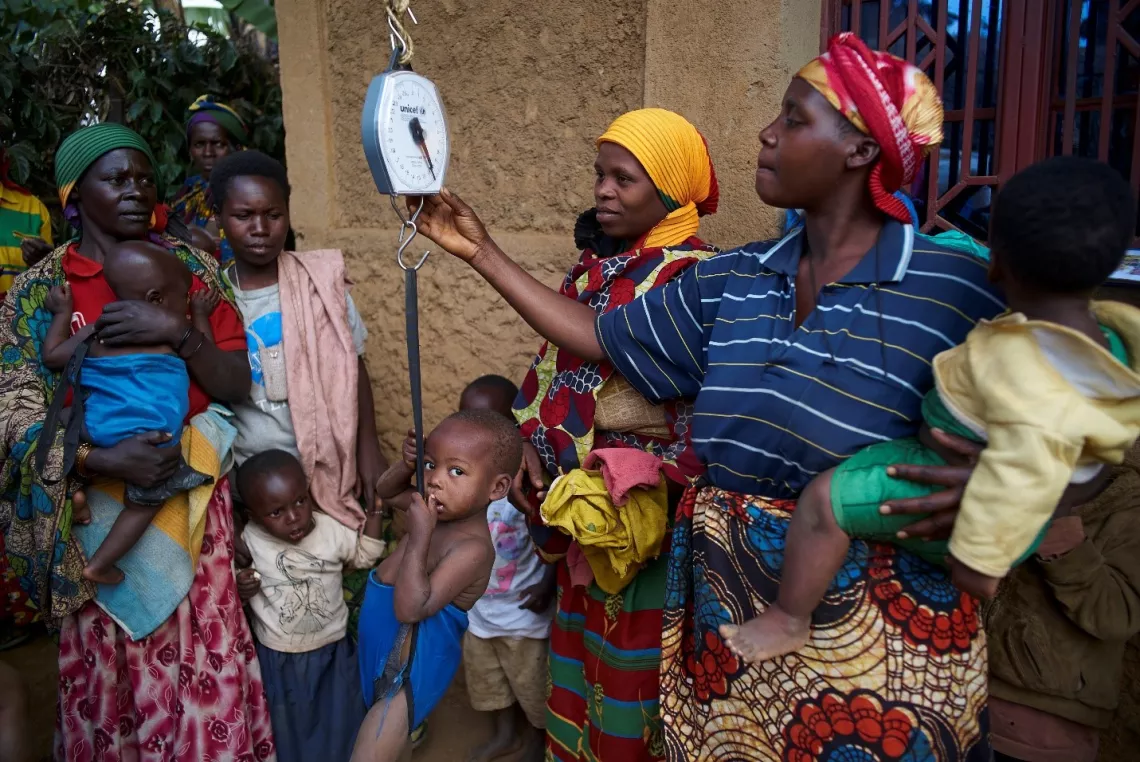 1.2 million out of 2 Million under five children are stunted. The devastating impacts of chronic malnutrition are huge. 