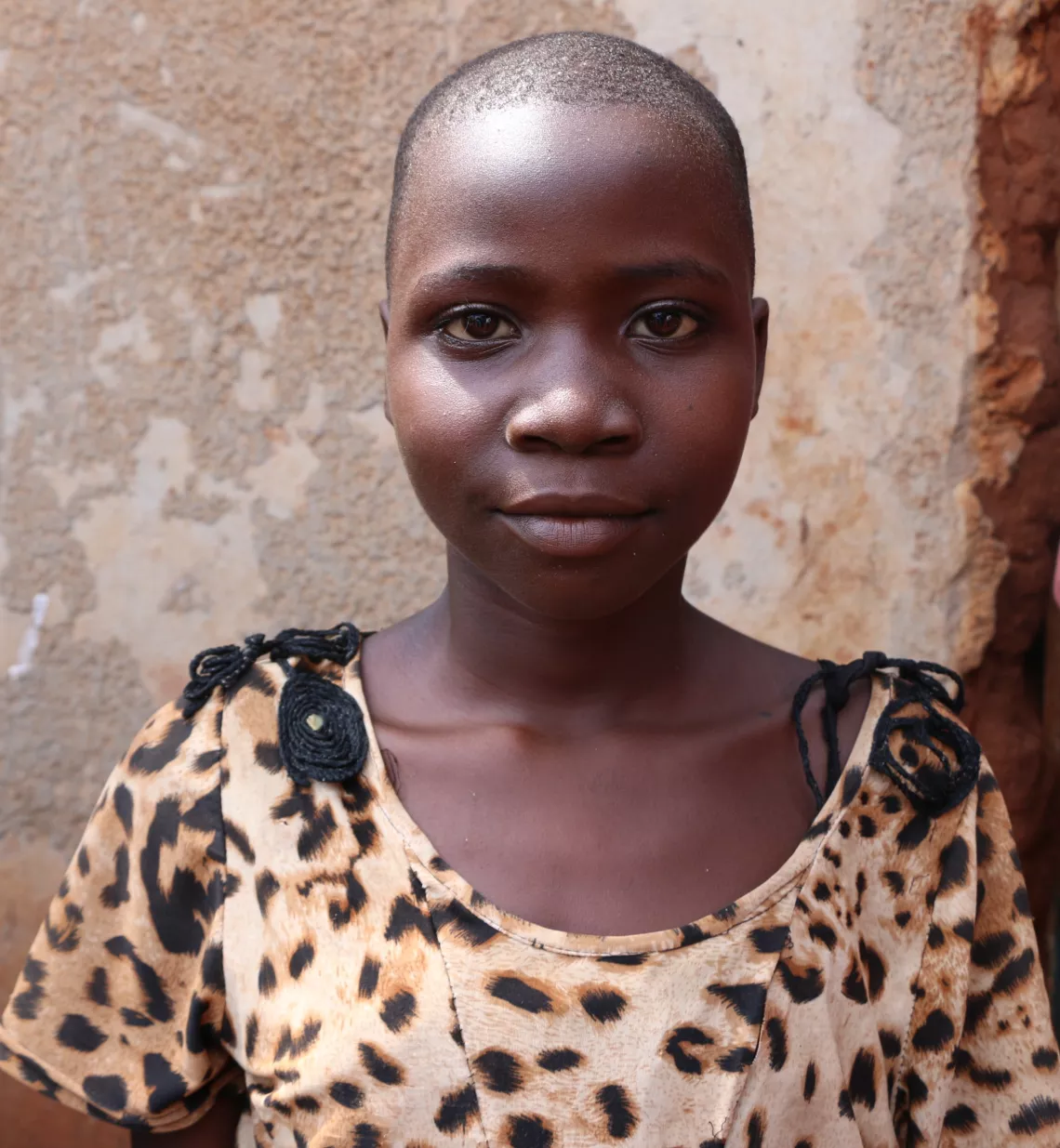 Cynthia Uniteka, a 11 years-old girl is attending Ciramunda Consolatte&rsquo;s gathering in Cibitoke to learn about means of Ebola prevention.