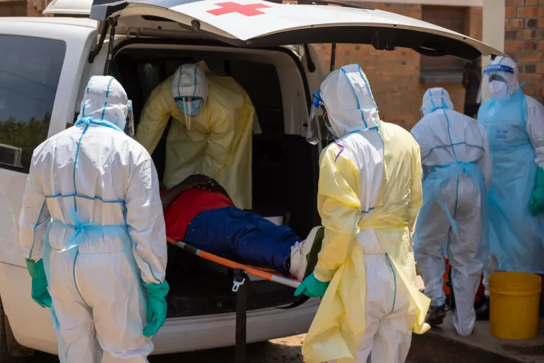 Simulation exercise for Ebola Preparedness and response in Gatumba