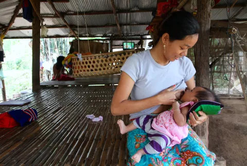  Breast feeding situation in Cambodia