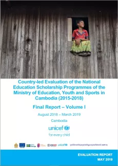 scholarship programme evaluation cover