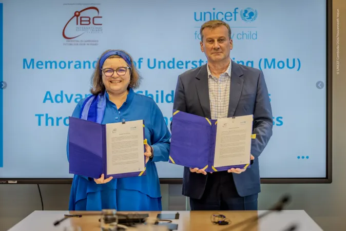 UNICEF and the International Business Chamber of Cambodia Partner to Champion Children&rsquo;s Rights Through Responsible Business