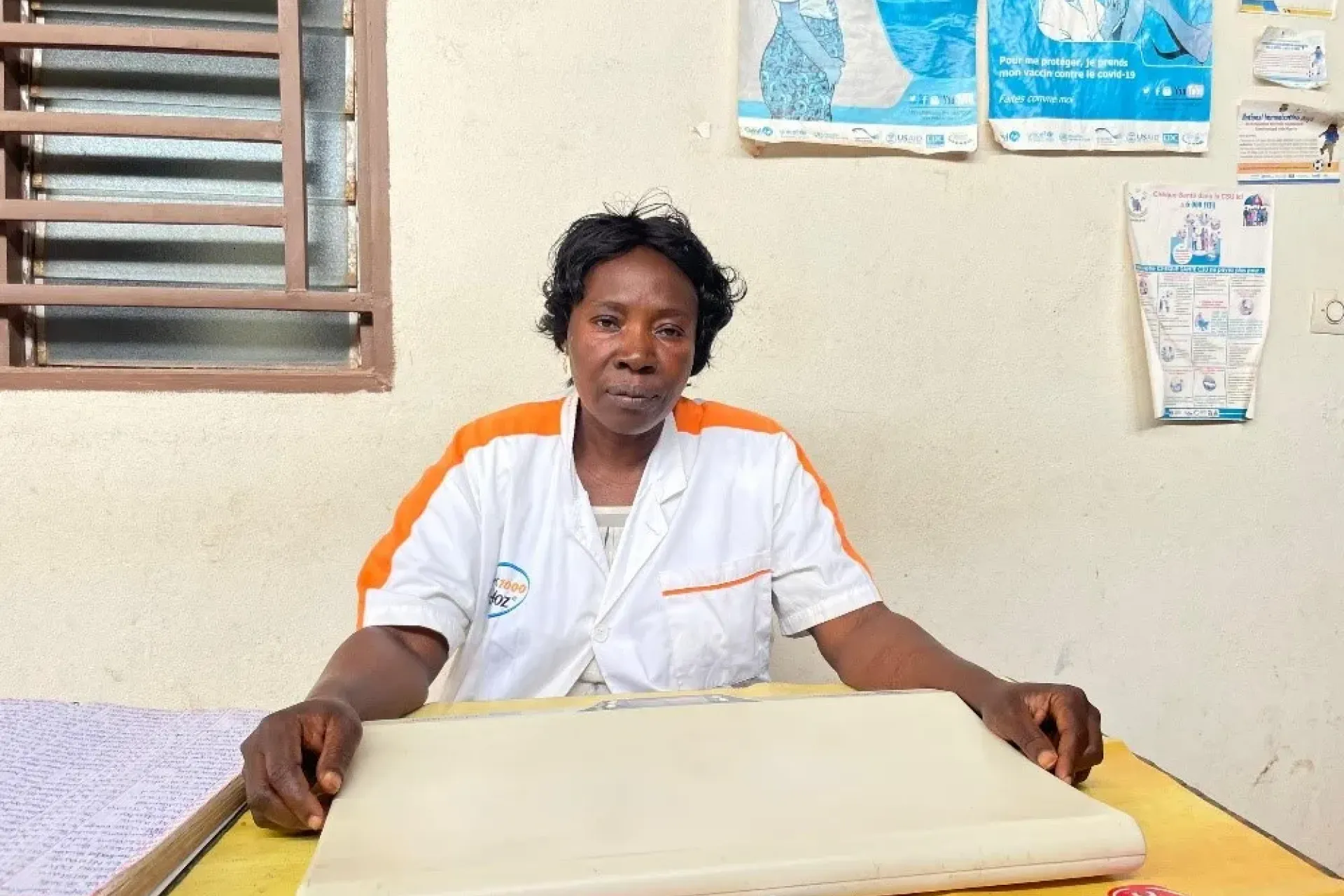 Mrs. Nkepmbou H&eacute;l&egrave;ne, a devoted nurse at Mokolo 1 Health Center in the East Region of Cameroon