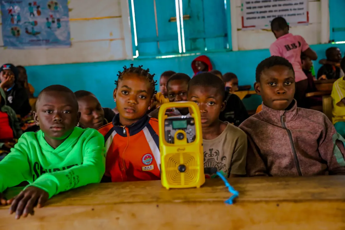 Ndomie and her classmates