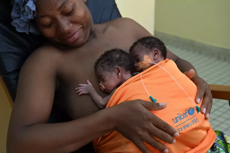 Kanagroo Mother Care in Yaounde Hospital