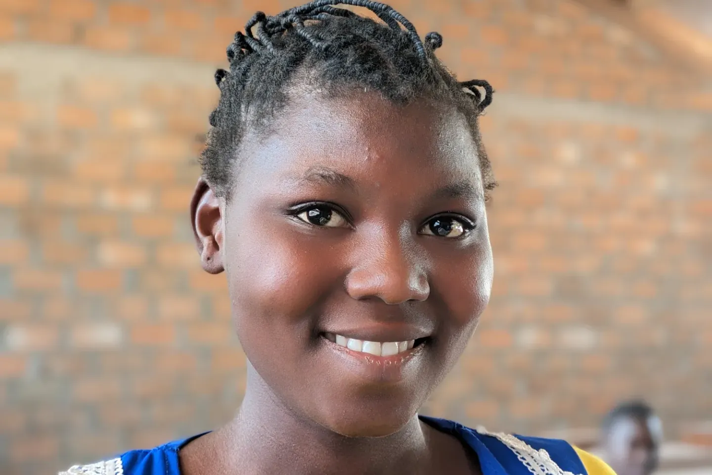 Elda Nasambo a manqu&eacute; deux ann&eacute;es scolaires en raison du conflit violent qui s&eacute;vit &agrave; Batangafo. Mais elle esp&egrave;re pouvoir rattraper son retard scolaire et devenir m&eacute;decin un jour