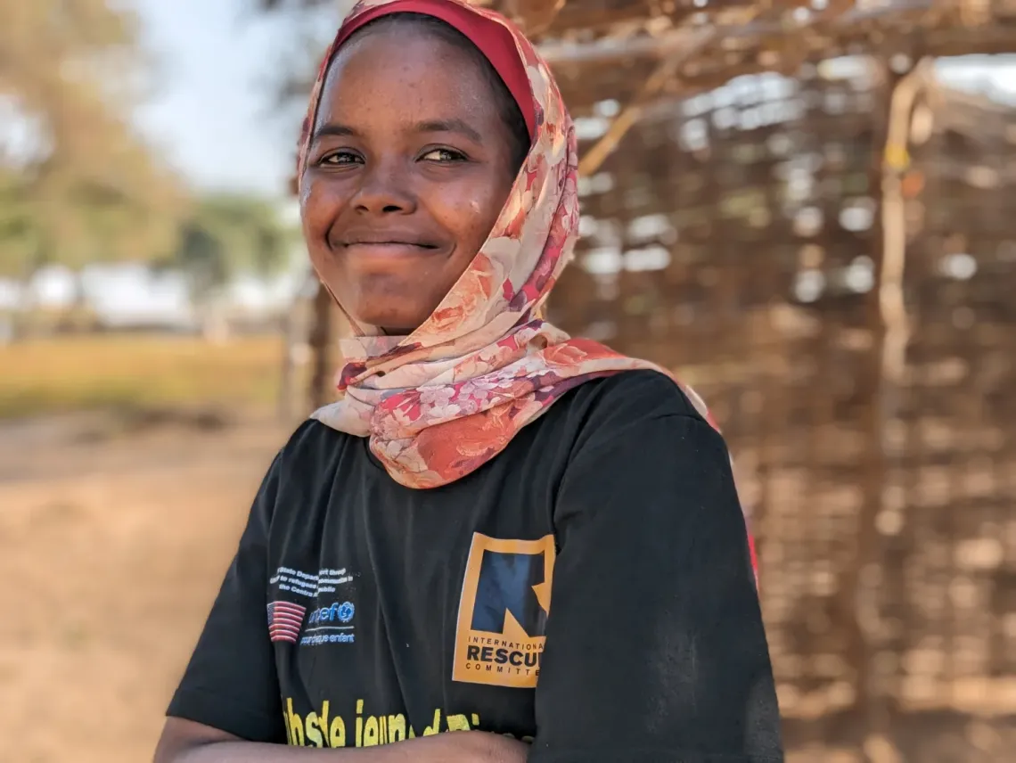 Islam, a youth leader in Korsi neighbourhood, is completing secondary school. She dreams of studying medicine at university