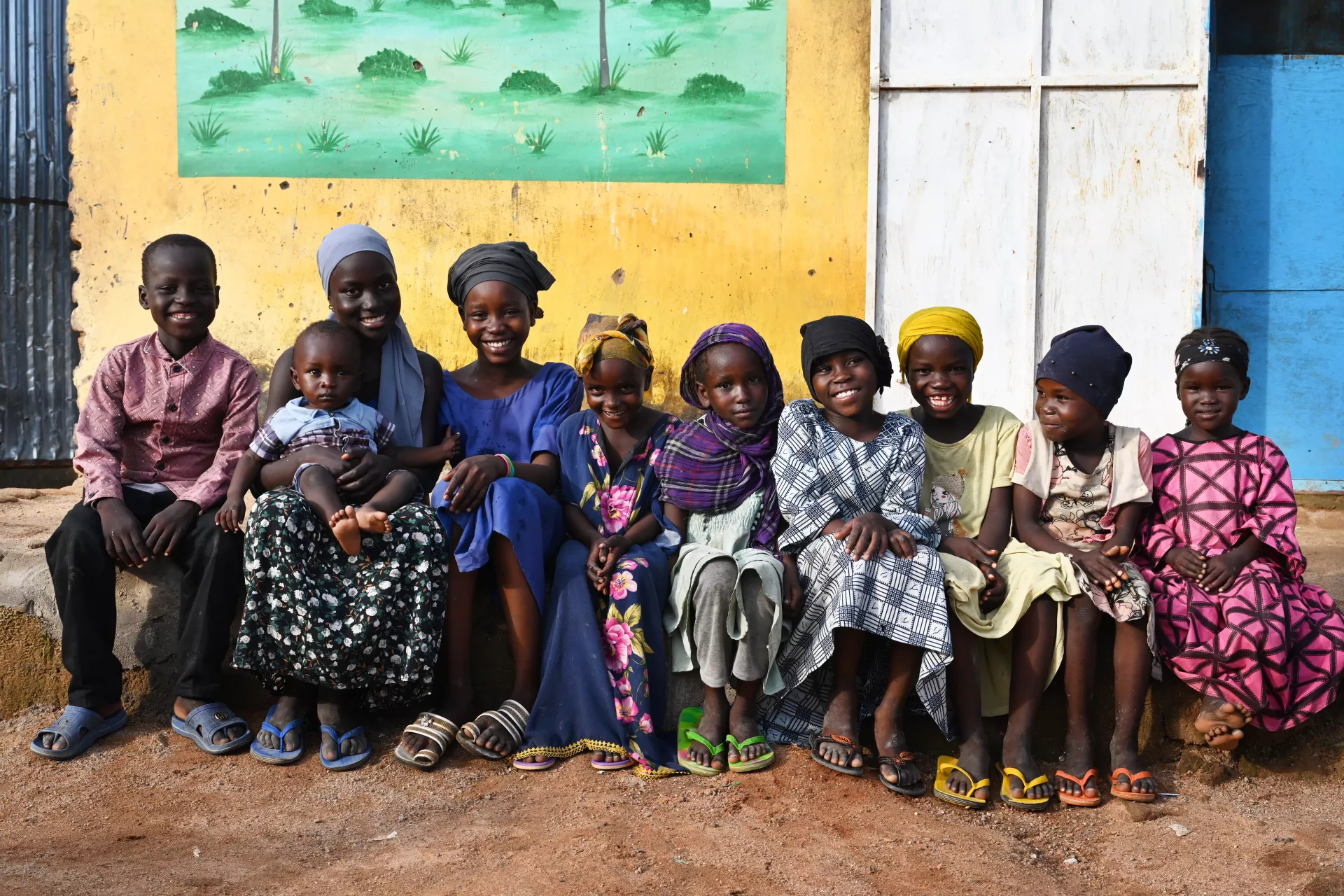 Un groupe d'enfants