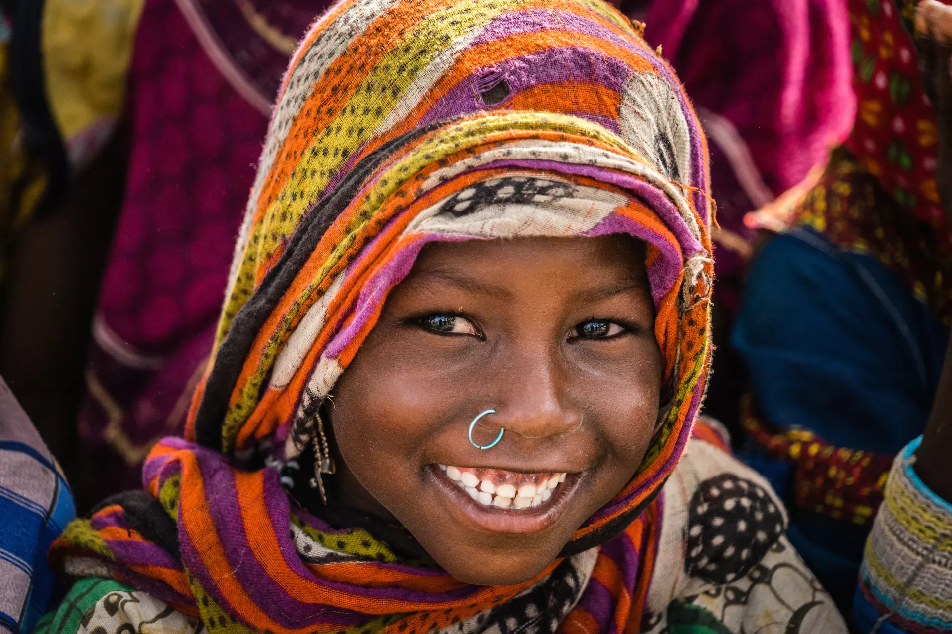 girl  smiling