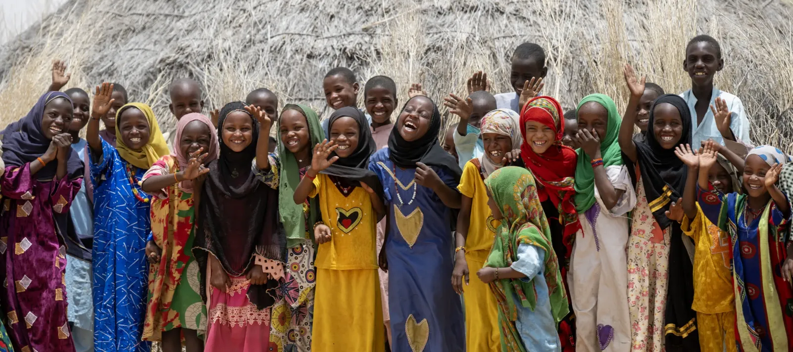 Children in the Kanem Province, northern Chad. 