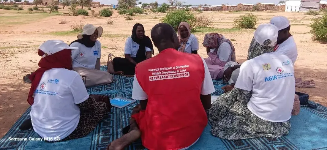 Alongside his team, Adoum reviews ongoing activities and shares guidance and advice to help drive continued progress.