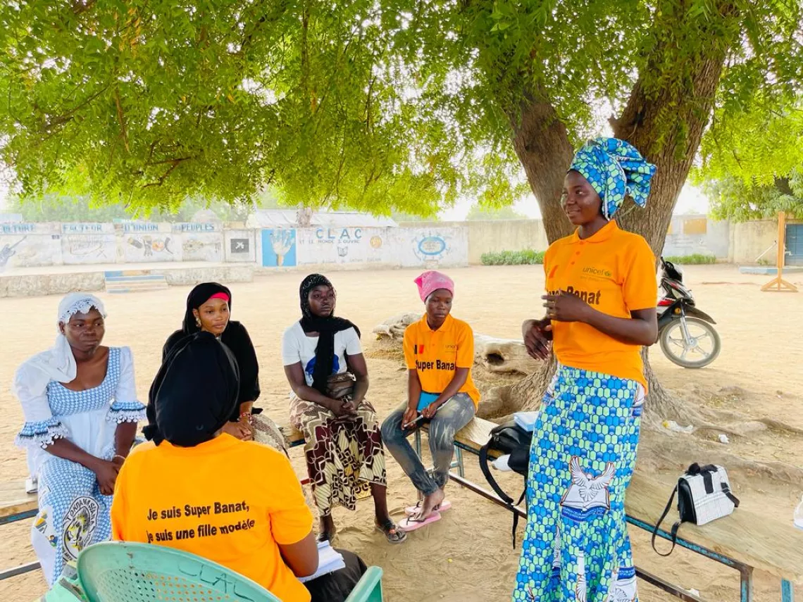 Des jeunes filles originaires de Bongor dans le sud du Tchad.