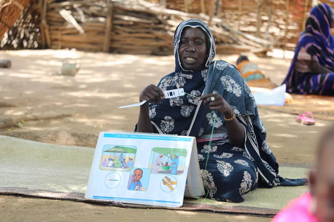 Al-Rowda Bakaye, 34, has been a GASPA group facilitator for nearly four years.