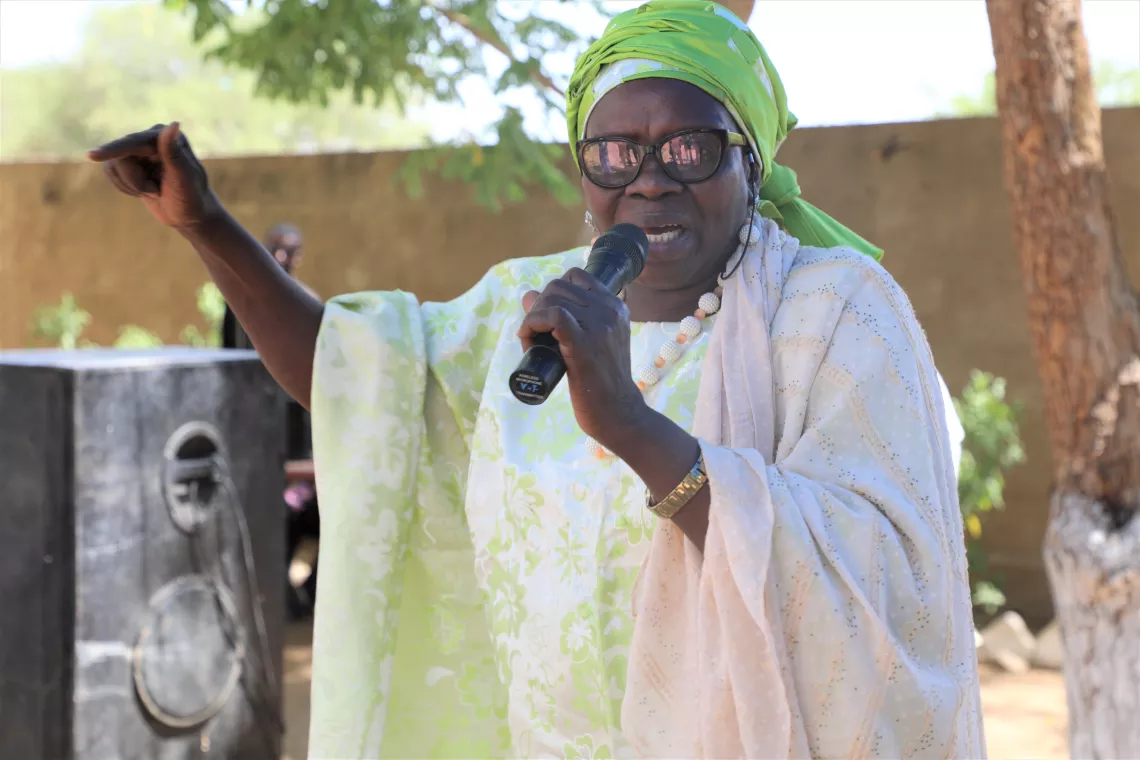 Amina Ramadane, Coordinator of the ''NGO Healthy school, healthy household''