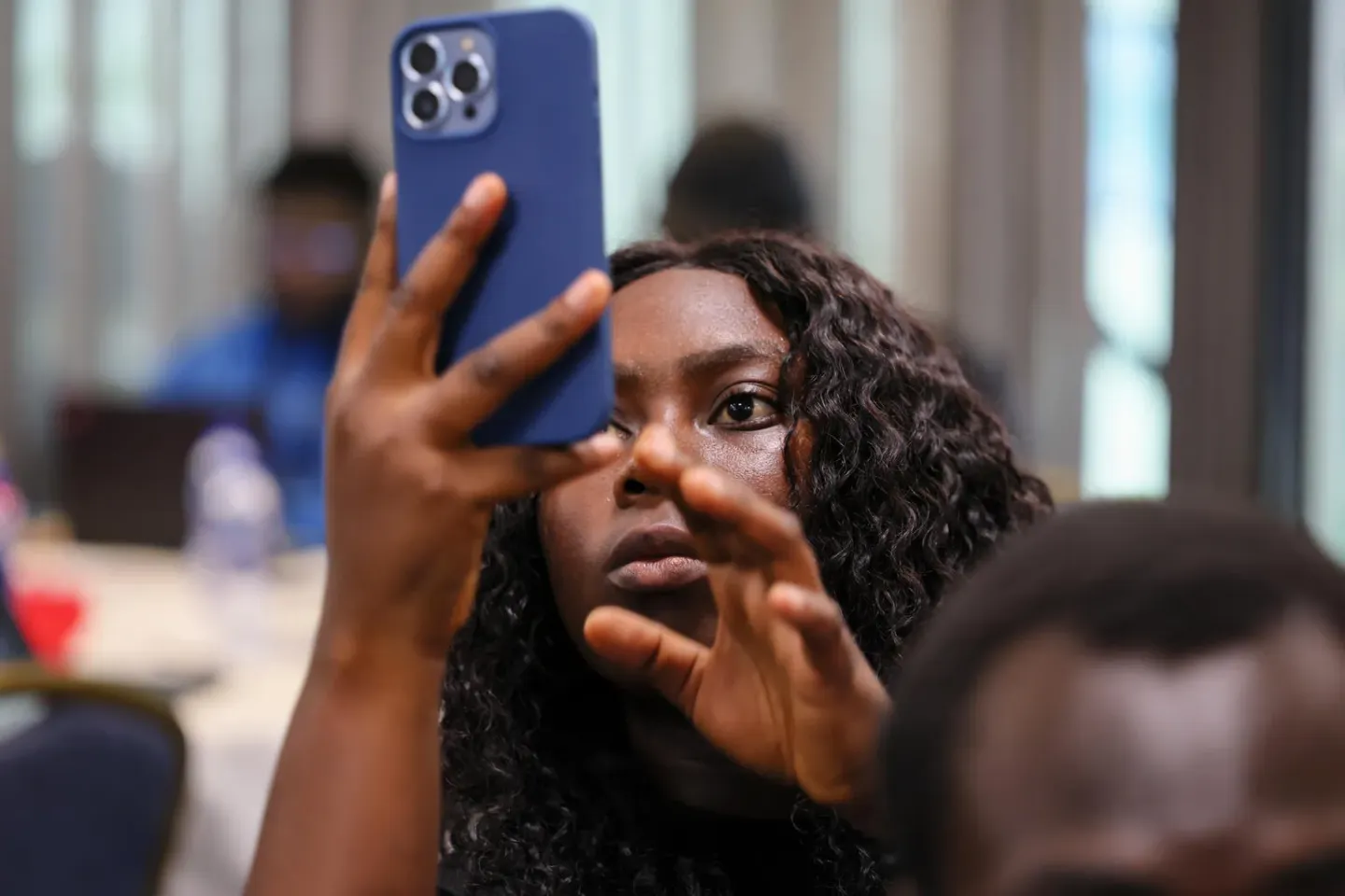 UNICEF Ghana convenes with U-Reporters to review recent research findings on environment, health, and nutrition, and to discuss online content creation and the safe dissemination of information across platforms, while promoting and advancing children's rights.