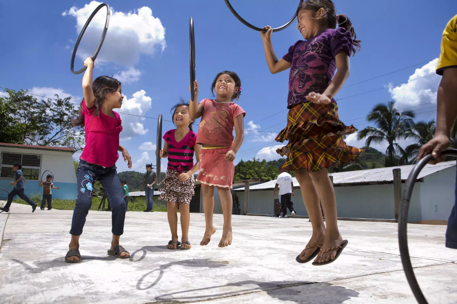 Pictures of children in Chiapas.