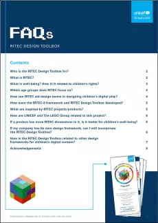 Cover page of FAQs