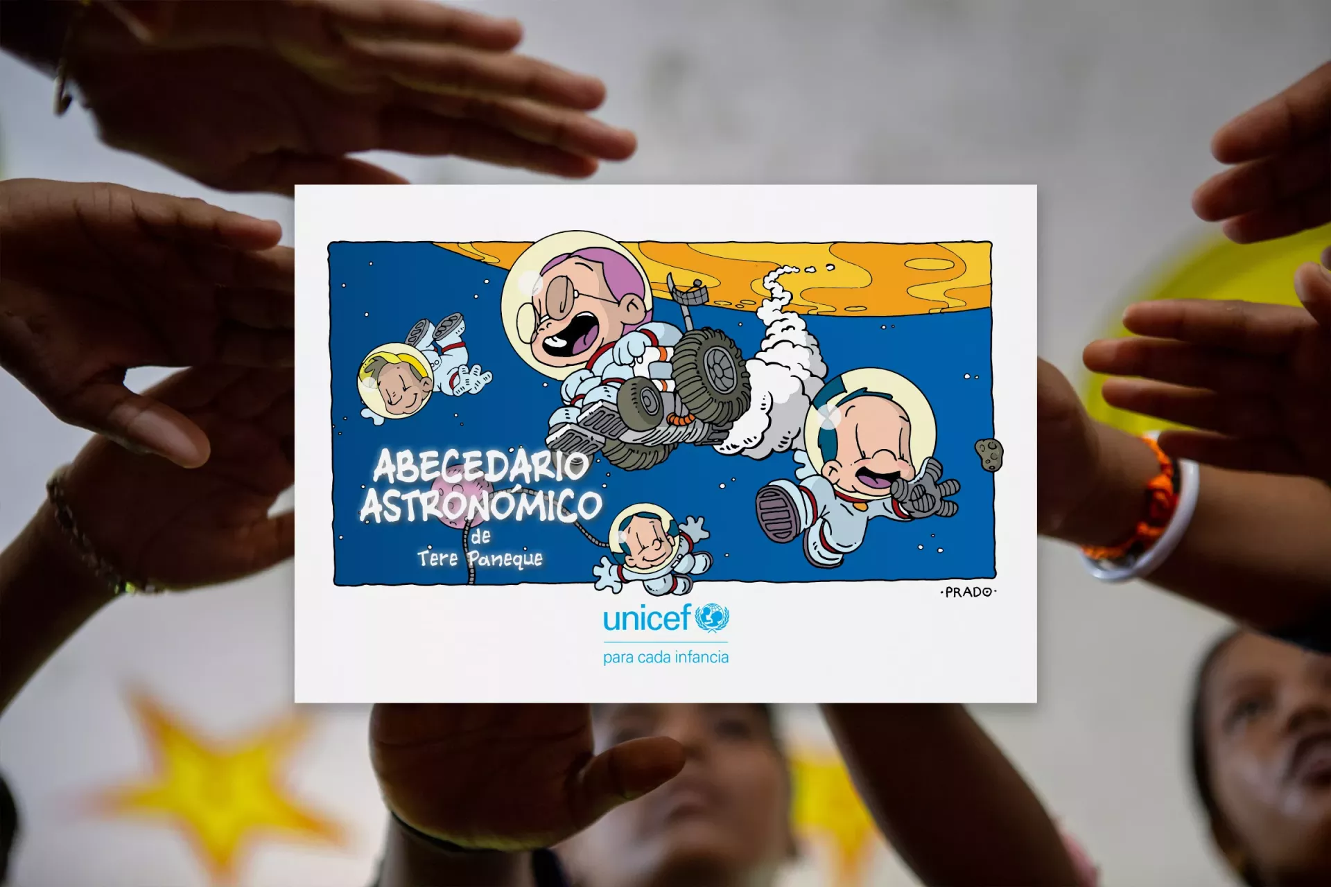 Abecedario Astron&oacute;mico a color