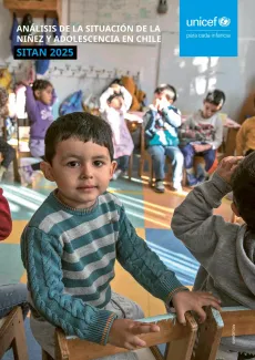 Portada del SITAN 2025 de UNICEF Chile