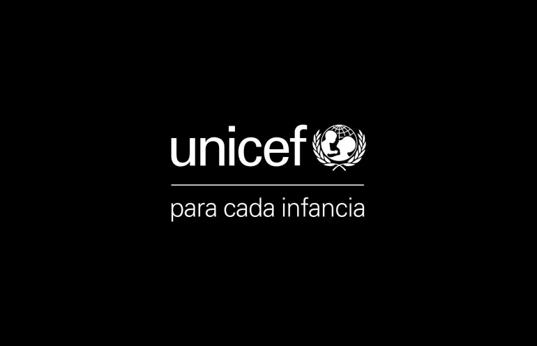 UNICEF Logo negro