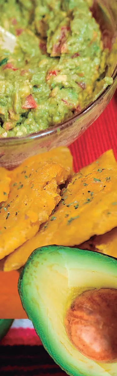 Tajaditas de pl&aacute;tano con guacamole, una receta saludable de UNICEF