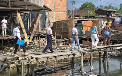 Un mes despu&eacute;s del terremoto: a&uacute;n entre escombros, la ni&ntilde;ez necesita recuperar sus derechos y repoblar sus espacios