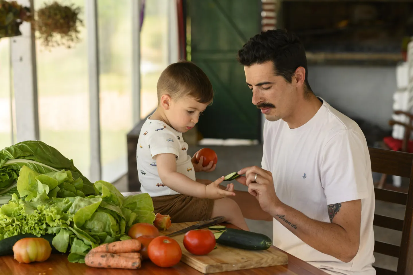 Cocina en casa y en familia