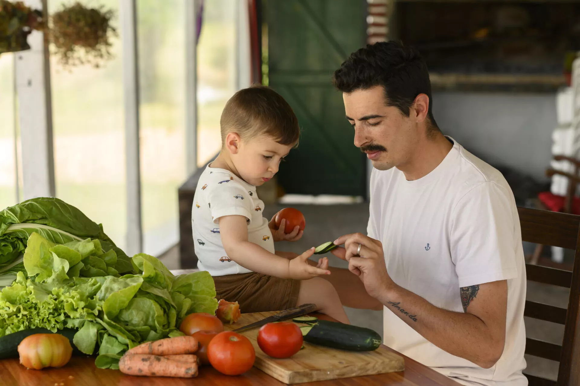 Cocina en casa y en familia