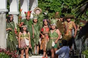 Ind&iacute;genas Aw&aacute; participaron en el Carnaval de Blancos y Negros en Pasto, Nari&ntilde;o