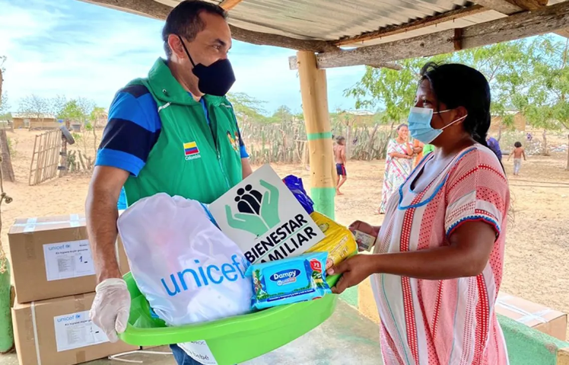 Mujeres gestantes respuesta COVID-19 Guajira