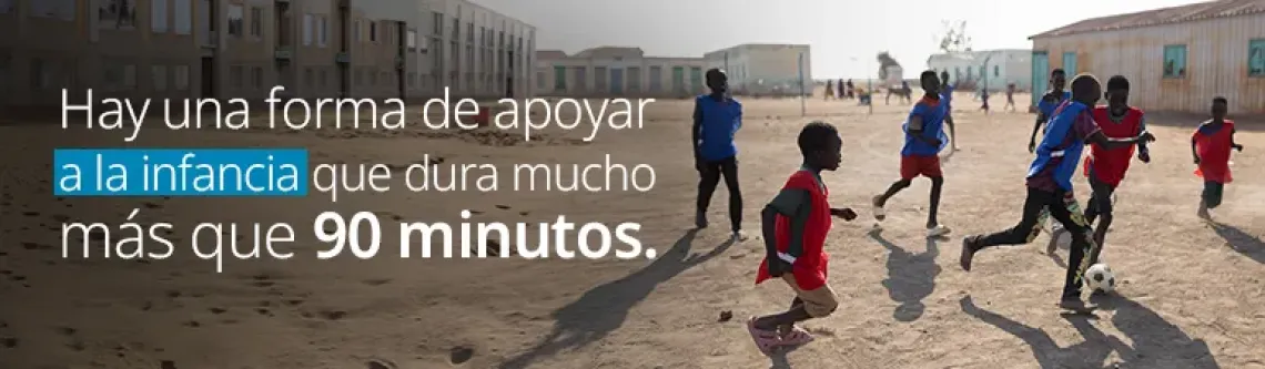 Haz equipo por la infancia