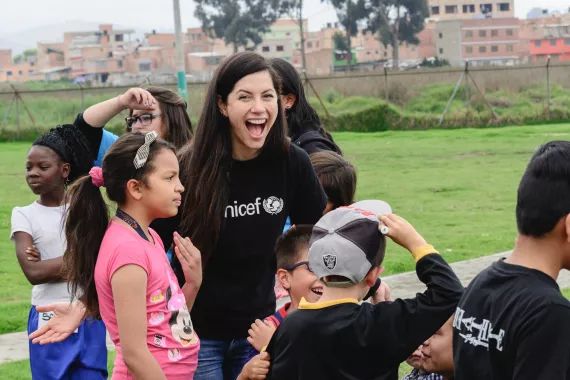 Blog Johana Morales, embajadora de buena voluntad de UNICEF