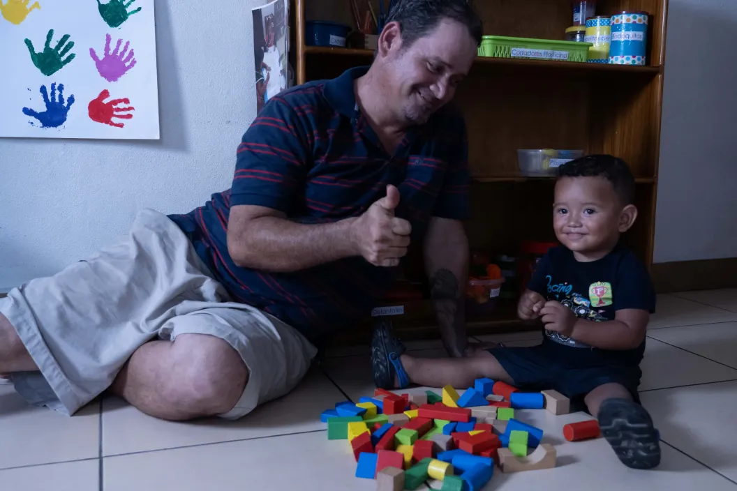 Padre presente en la Crianza Positiva 