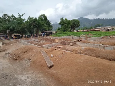 Travaux de construction de salle de classe entam&eacute;s par le conseil g&eacute;n&eacute;ral.