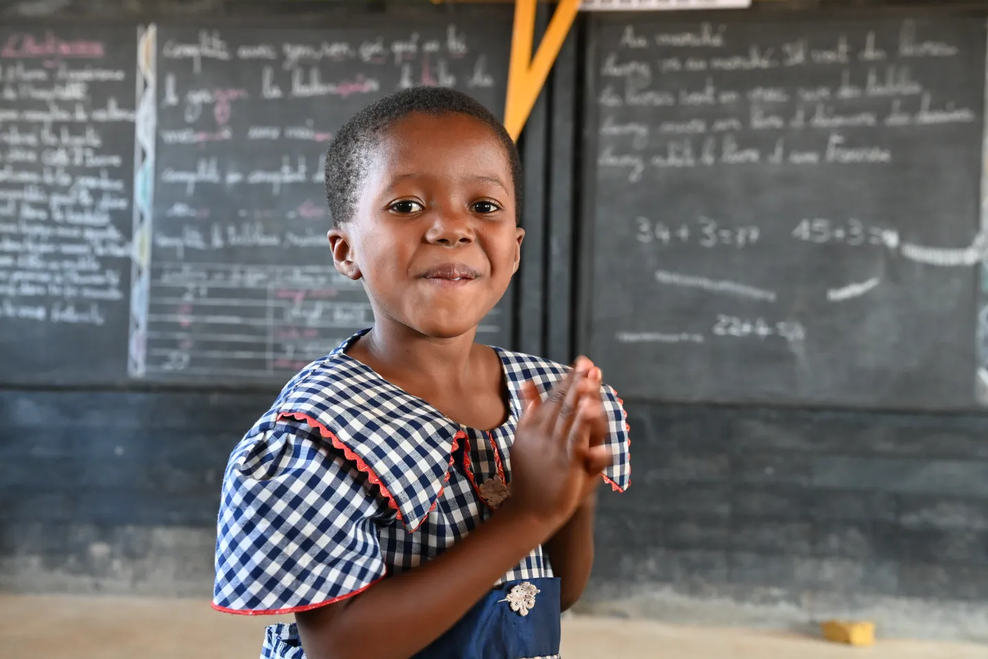 A girl attending class in a school made out of recycled plastic bricks, in Nabekounoubobo, a village in the North of C&ocirc;te d&rsquo;Ivoire.  UNICEF C&ocirc;te d&rsquo;Ivoire has partnered with Columbian social business Conceptos Plasticos to turn plastic waste into construction materials for new schools. Research suggests that over the next 30 years, the world may produce four times more plastic than we ever have before. Finding innovative uses for plastic will become imperative to public health.