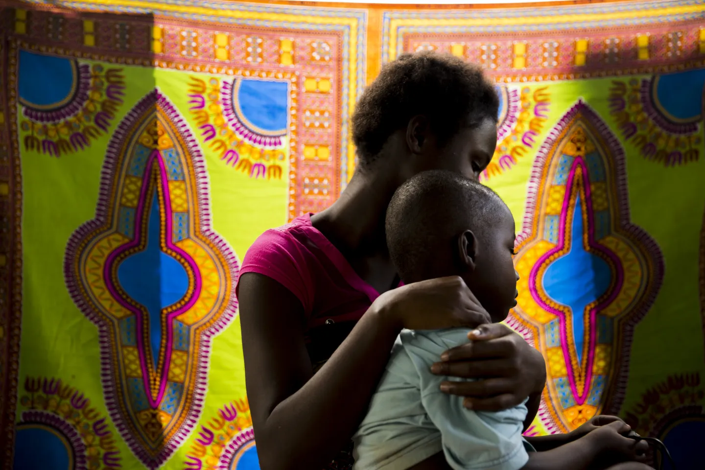 Une femme s&eacute;ropositive et son neveu