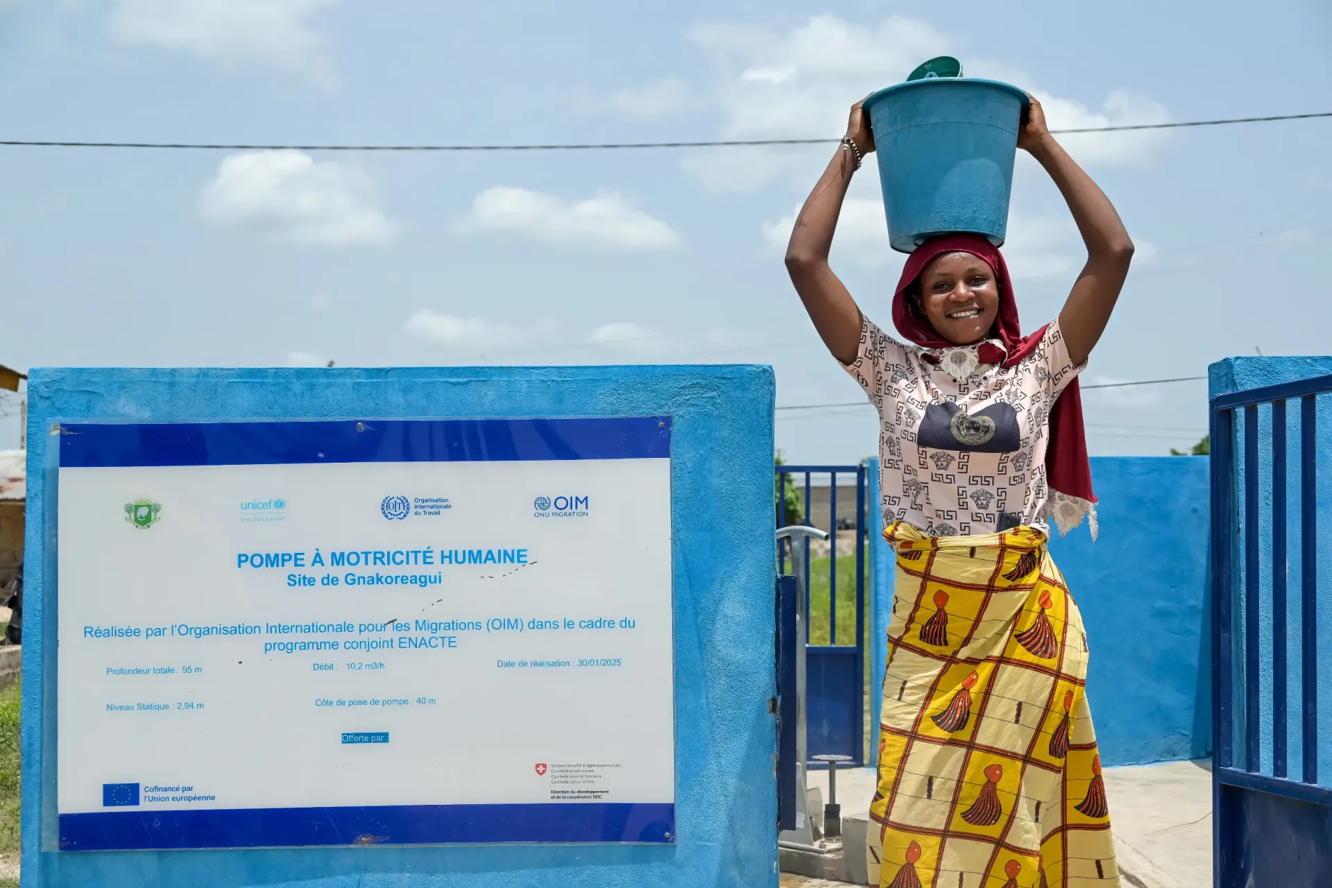 Acc&egrave;s &agrave; l&rsquo;eau potable &agrave; Gnakor&eacute;agui, en C&ocirc;te d&rsquo;Ivoire 