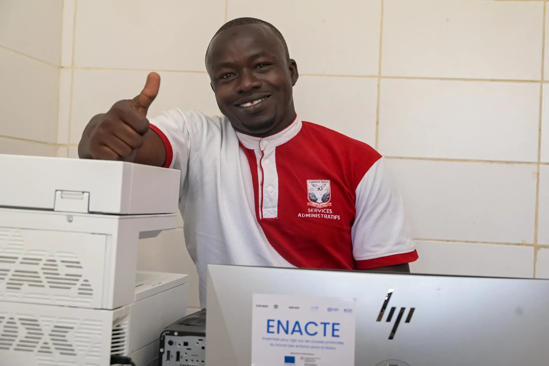 Moussa Segda, Agent de bureau &agrave; l&rsquo;&eacute;tat civil de la mairie de Soubre
